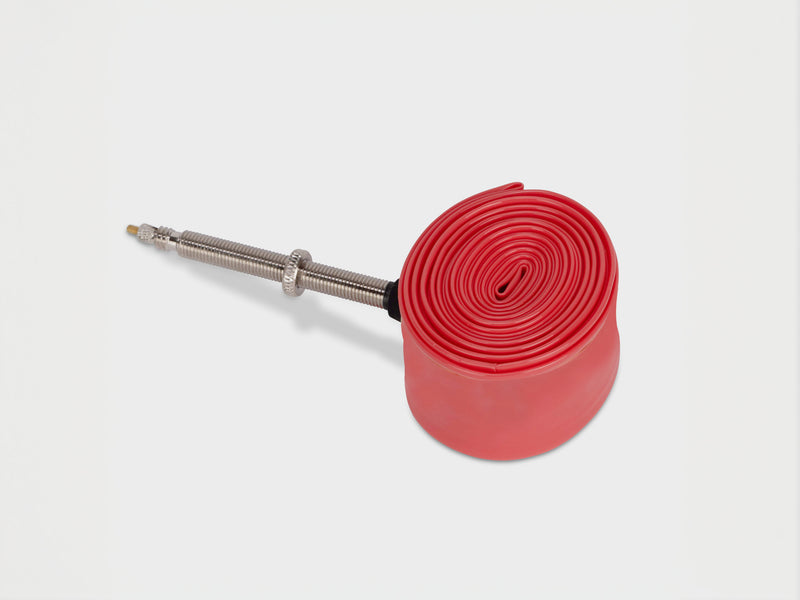 Litebike TPU inner tubes, displaying the compact, lightweight tube, meticulously engineered with nanotechnology for strength, speed, and portability, ideal for road cycling and bikepacking.